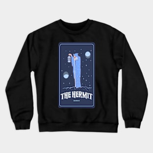 The Hermit Tarot Crewneck Sweatshirt